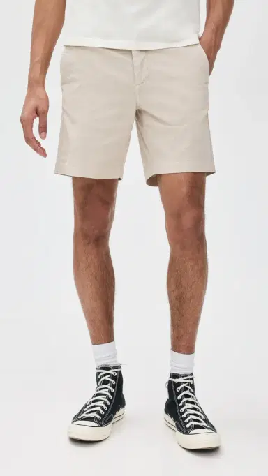 Faherty Essential Chino Shorts 7 Stone 36 | Thumbnail 3 Faherty Essential Chino Shorts 7 Stone 36 | Thumbnail 3