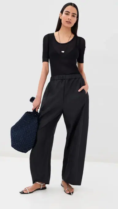 Lemaire Seamless Trompe L'Oeil Top Midnight | Thumbnail 5