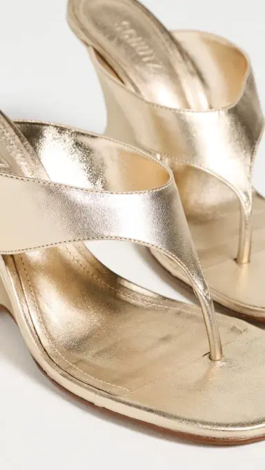 Schutz Maya Sandals Platina | Thumbnail 6