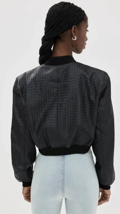 LIONESS Allure Woven Bomber Jacket | Thumbnail 3 LIONESS Allure Woven Bomber Jacket | Thumbnail 3
