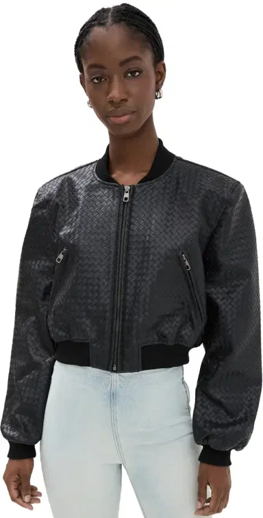 LIONESS Allure Woven Bomber Jacket | Thumbnail 1 LIONESS Allure Woven Bomber Jacket | Thumbnail 1