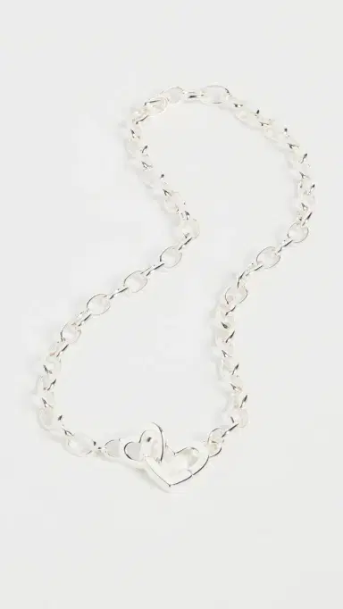 Gorjana Parker Heart Mini Bracelet Silver One Size | Thumbnail 4