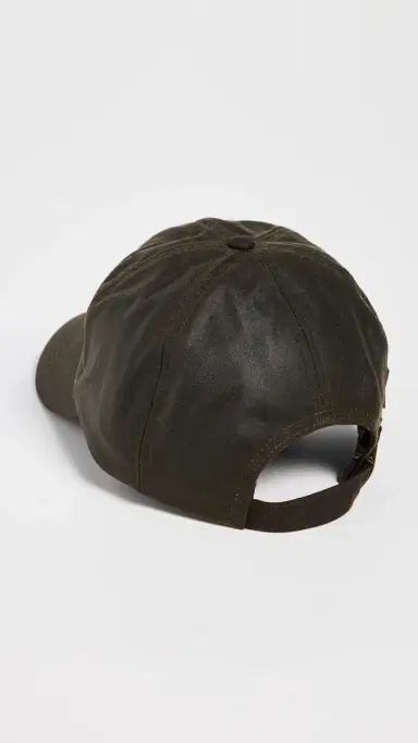 Barbour Wax Sports Cap Olive One Size | Thumbnail 3 Barbour Wax Sports Cap Olive One Size | Thumbnail 3