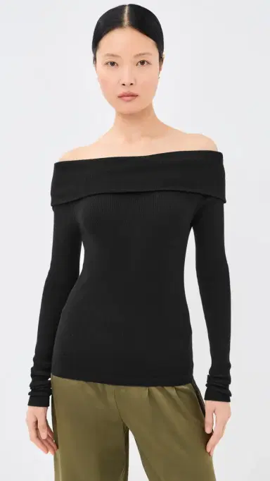 Lisa Yang Claudina Top Noir 2 | Thumbnail 2 Lisa Yang Claudina Top Noir 2 | Thumbnail 2