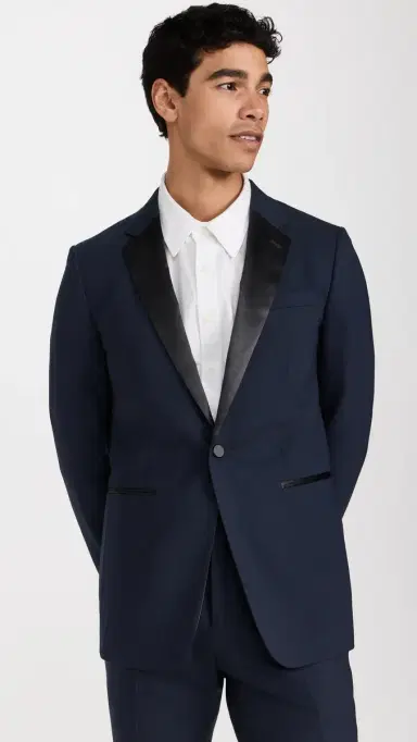 Theory Chambers Tuxedo Jacket Baltic | Thumbnail 2 Theory Chambers Tuxedo Jacket Baltic | Thumbnail 2