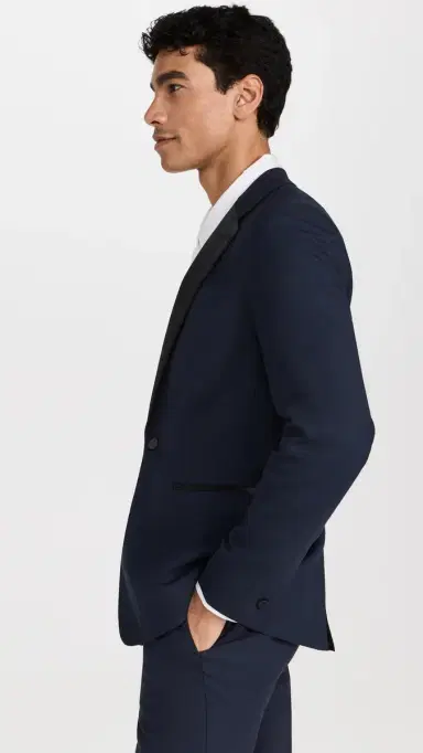 Theory Chambers Tuxedo Jacket Baltic | Thumbnail 5 Theory Chambers Tuxedo Jacket Baltic | Thumbnail 5