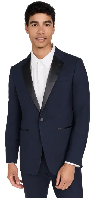 Theory Chambers Tuxedo Jacket Baltic | Thumbnail 1 Theory Chambers Tuxedo Jacket Baltic | Thumbnail 1