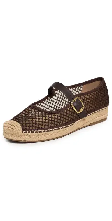 Sam Edelman Mackie Mesh Espadrilles Cafe Noir | Thumbnail 1