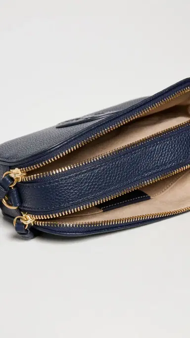 Tory Burch Mini Miller Crossbody Bag Tory Navy One Size | Thumbnail 6