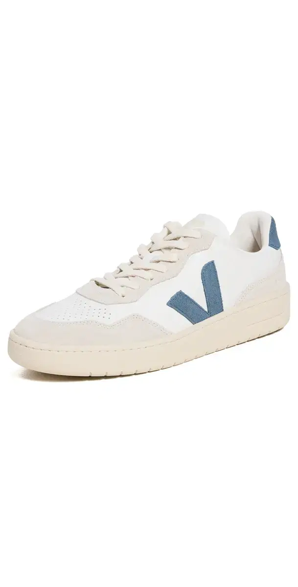 V-90 O. T. Leather Sneakers Extra-White/California
