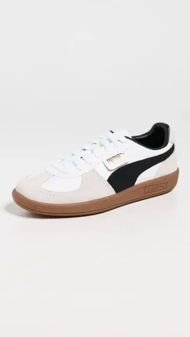 Puma Palermo Leather Sneakers Puma White/Vapor Grey/Gum | Thumbnail 2 Puma Palermo Leather Sneakers Puma White/Vapor Grey/Gum | Thumbnail 2
