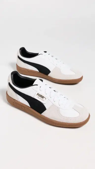 Puma Palermo Leather Sneakers Puma White/Vapor Grey/Gum | Thumbnail 5 Puma Palermo Leather Sneakers Puma White/Vapor Grey/Gum | Thumbnail 5