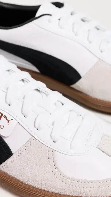 Puma Palermo Leather Sneakers Puma White/Vapor Grey/Gum | Thumbnail 6 Puma Palermo Leather Sneakers Puma White/Vapor Grey/Gum | Thumbnail 6