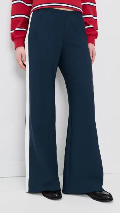 La Ligne Side Stripe Colby Pants Navy/ | Thumbnail 2