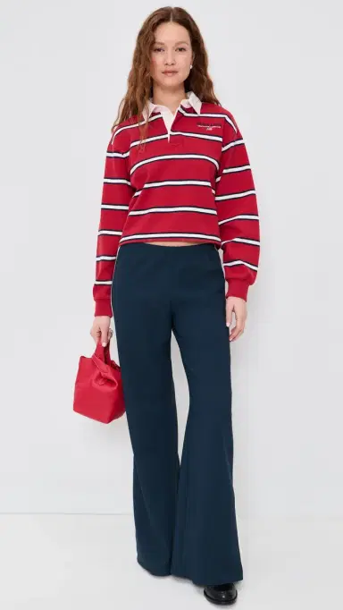 La Ligne Side Stripe Colby Pants Navy/ | Thumbnail 5