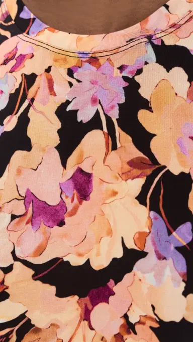Ulla Johnson Ines Jersey Top Night Bloom | Thumbnail 6 Ulla Johnson Ines Jersey Top Night Bloom | Thumbnail 6