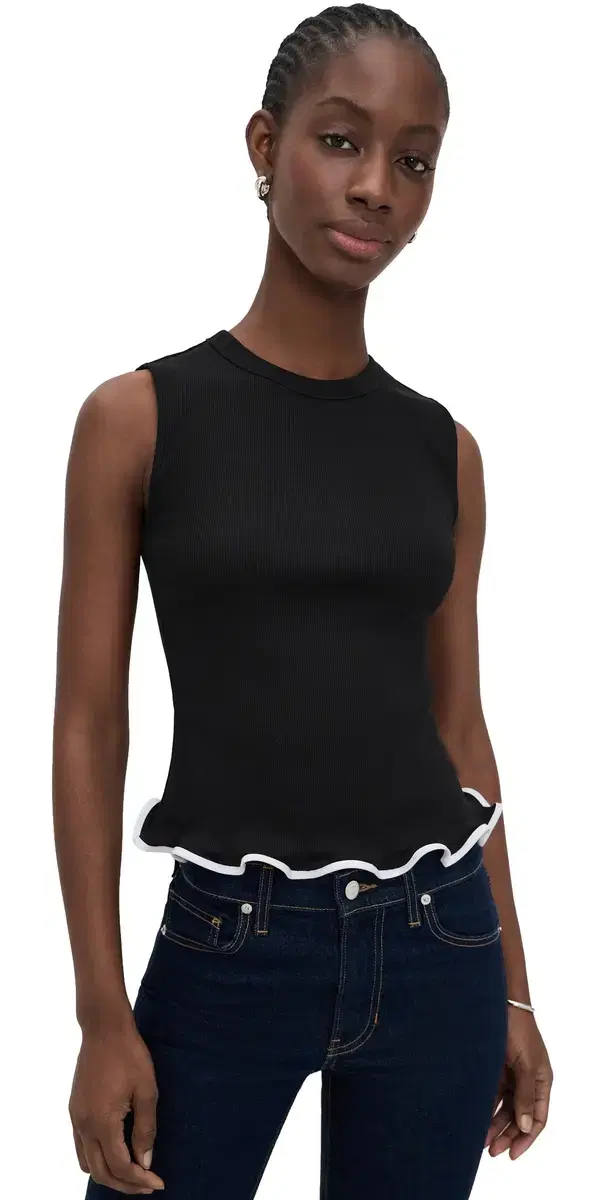 Sleeveless Elianne Top Black