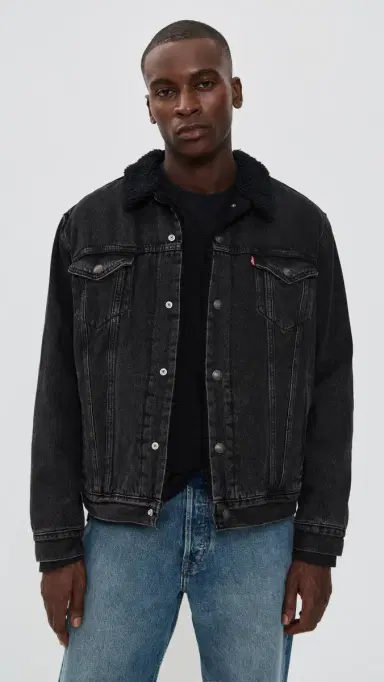 Levi's Type 3 Sherpa Trucker Jacket Built To Last Sherpa Trk M | Thumbnail 2