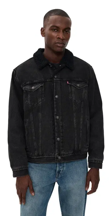 Levi's Type 3 Sherpa Trucker Jacket Built To Last Sherpa Trk M | Thumbnail 1