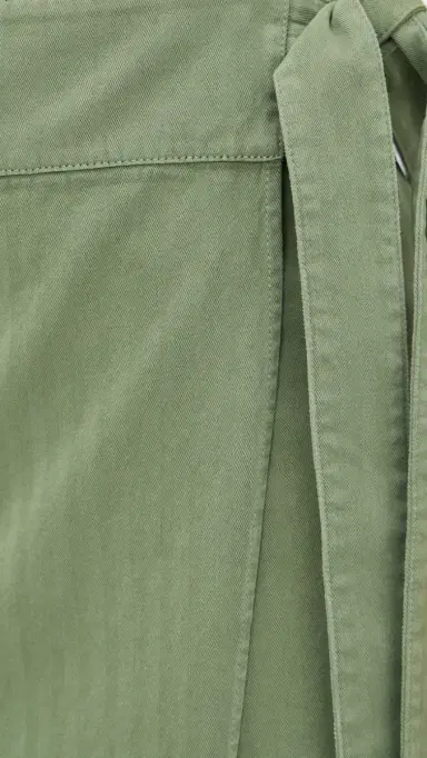 The Great. THE GREAT. The Wrap Skirt Classic Army | Thumbnail 6 The Great. THE GREAT. The Wrap Skirt Classic Army | Thumbnail 6