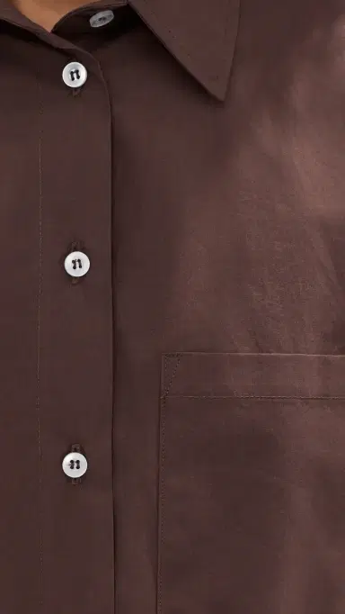 LE BOP Wylie Button Down Shirt Brown S | Thumbnail 6 LE BOP Wylie Button Down Shirt Brown S | Thumbnail 6