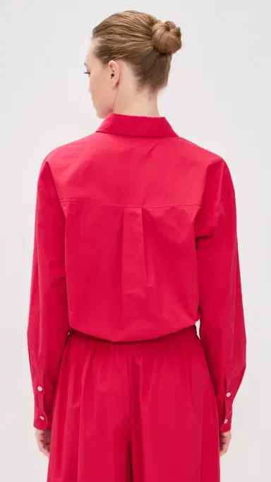 LE BOP Wylie Button Down Shirt Red L | Thumbnail 3 LE BOP Wylie Button Down Shirt Red L | Thumbnail 3