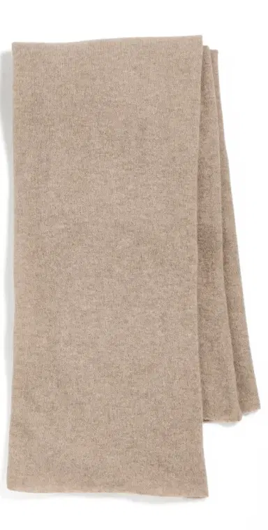 White + Warren Cashmere Travel Wrap Scarf Taupe One Size | Thumbnail 1 White + Warren Cashmere Travel Wrap Scarf Taupe One Size | Thumbnail 1