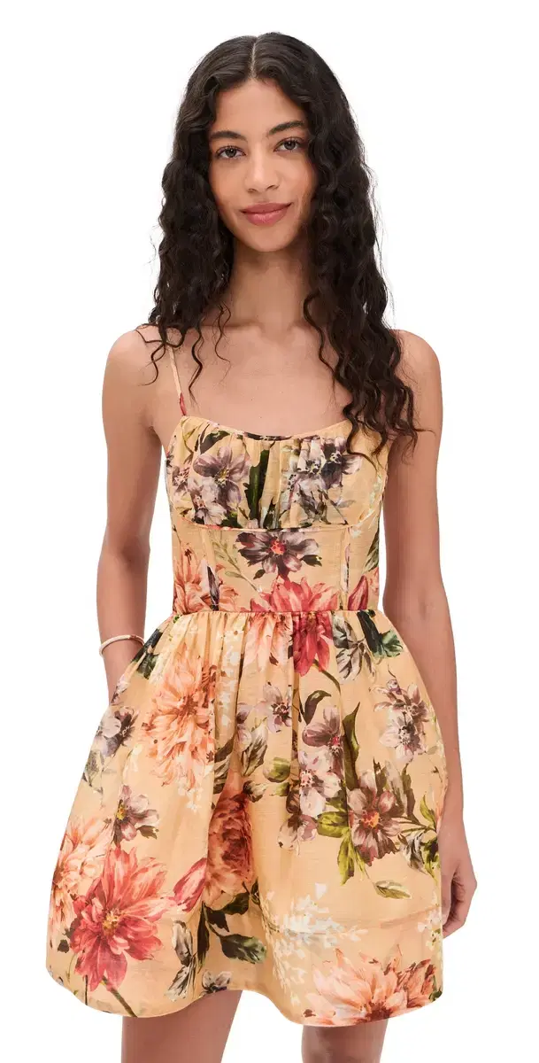 Alba Mini Dress Margaux Bloom Ginger