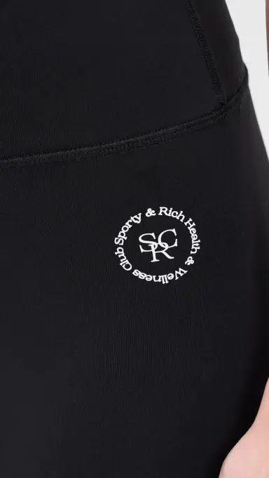 Sporty & Rich SRHWC 7/8 Leggings Black L | Thumbnail 6