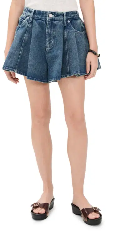Sea Stasia Denim Jean Shorts Blue | Thumbnail 1 Sea Stasia Denim Jean Shorts Blue | Thumbnail 1