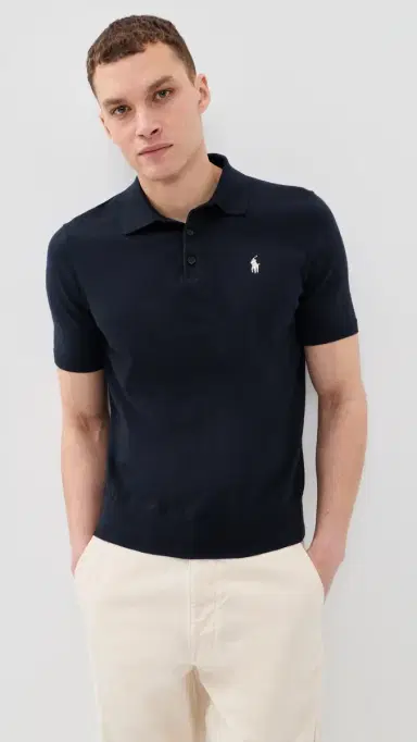Polo Ralph Lauren Cotton Sweater Polo Hunter Navy | Thumbnail 2