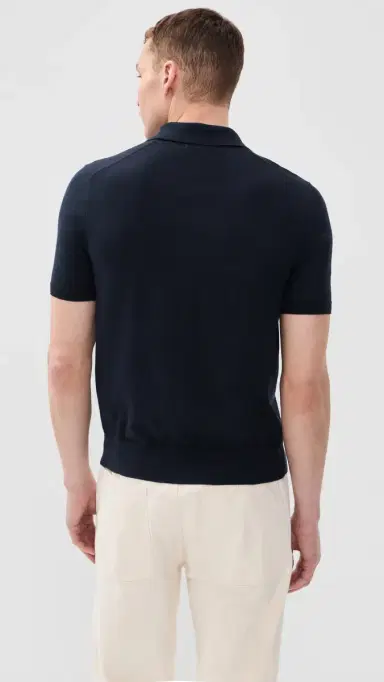 Polo Ralph Lauren Cotton Sweater Polo Hunter Navy | Thumbnail 3