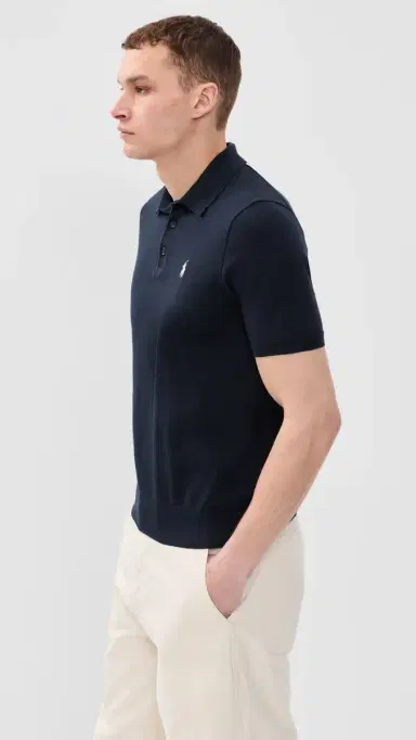 Polo Ralph Lauren Cotton Sweater Polo Hunter Navy | Thumbnail 4