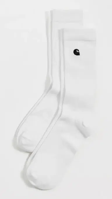 Carhartt WIP Madison Socks 2 Pack White/Black | Thumbnail 2