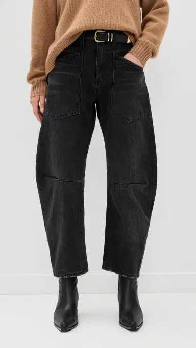 Nili Lotan Shon Jeans Stone Black Wash | Thumbnail 2
