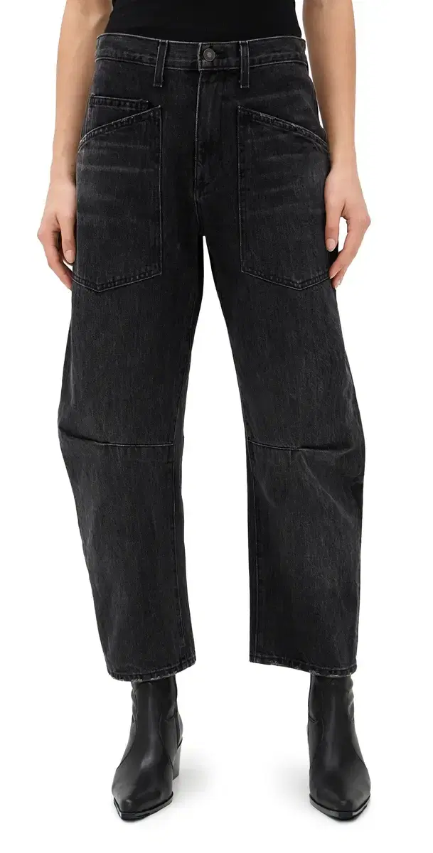 Nili Lotan Shon Jeans Stone Black Wash