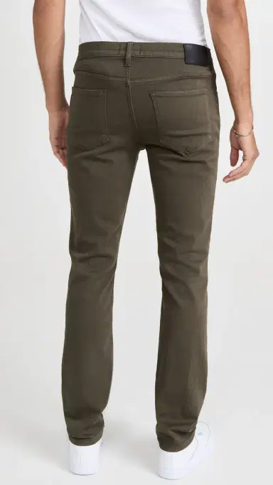 PAIGE Federal Transcend Slim Straight Jeans River Moss 38 | Thumbnail 3