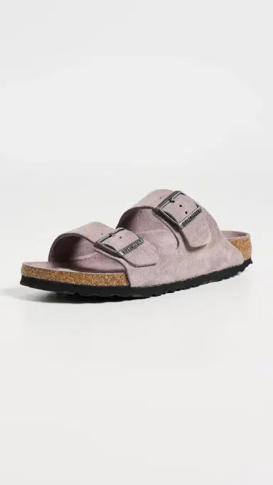 Birkenstock Arizona Soft Footbed Tonal Sandals Faded Purple 41 | Thumbnail 2