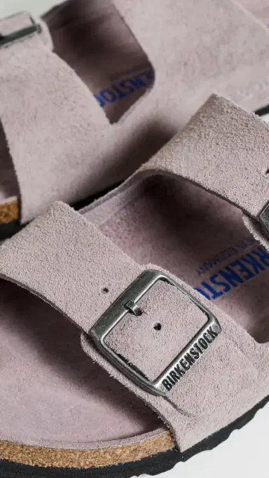 Birkenstock Arizona Soft Footbed Tonal Sandals Faded Purple 41 | Thumbnail 6