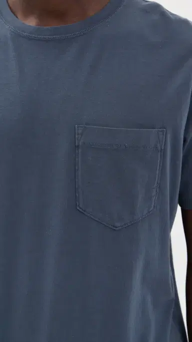 Billy Reid Washed Tee Navy M | Thumbnail 6