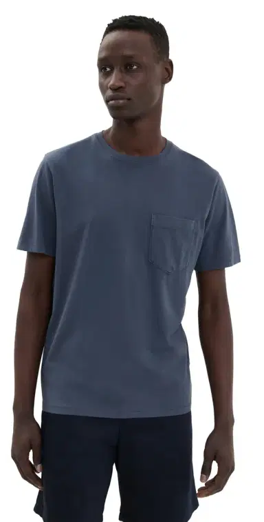 Billy Reid Washed Tee Navy M | Thumbnail 1