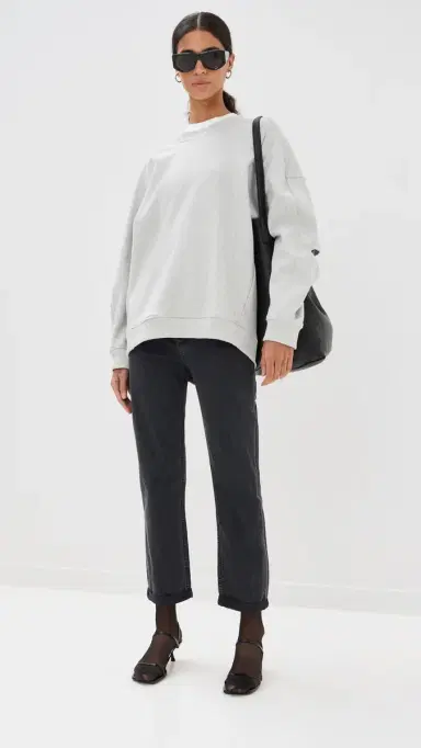 Tibi Mou Denim Clift Jeans Black 25 | Thumbnail 5 Tibi Mou Denim Clift Jeans Black 25 | Thumbnail 5