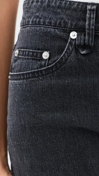 Tibi Mou Denim Clift Jeans Black 25 | Thumbnail 6 Tibi Mou Denim Clift Jeans Black 25 | Thumbnail 6
