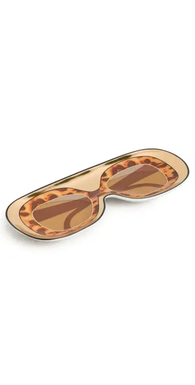 Jonathan Adler Shades Trinket Tray Brown One Size | Thumbnail 1