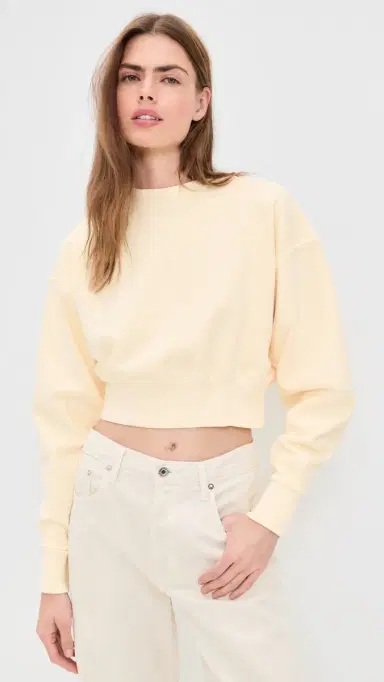SLVRLAKE Crop Crew Sweatshirt | Thumbnail 2 SLVRLAKE Crop Crew Sweatshirt | Thumbnail 2
