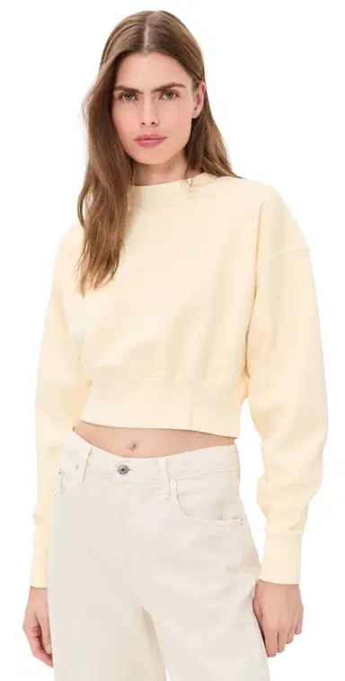 SLVRLAKE Crop Crew Sweatshirt | Thumbnail 1 SLVRLAKE Crop Crew Sweatshirt | Thumbnail 1