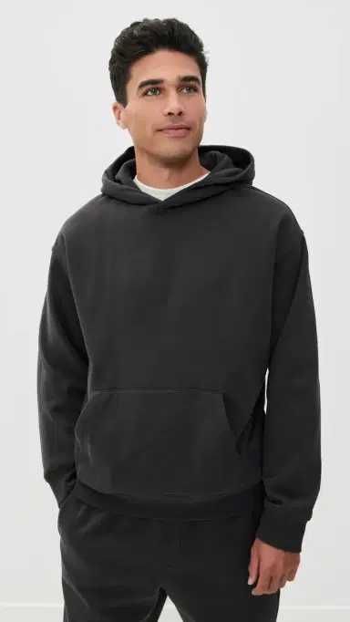 Beyond Yoga Classic Fleece Mens Hoodie Slate Brown | Thumbnail 2 Beyond Yoga Classic Fleece Mens Hoodie Slate Brown | Thumbnail 2