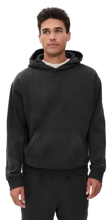 Beyond Yoga Classic Fleece Mens Hoodie Slate Brown | Thumbnail 1 Beyond Yoga Classic Fleece Mens Hoodie Slate Brown | Thumbnail 1
