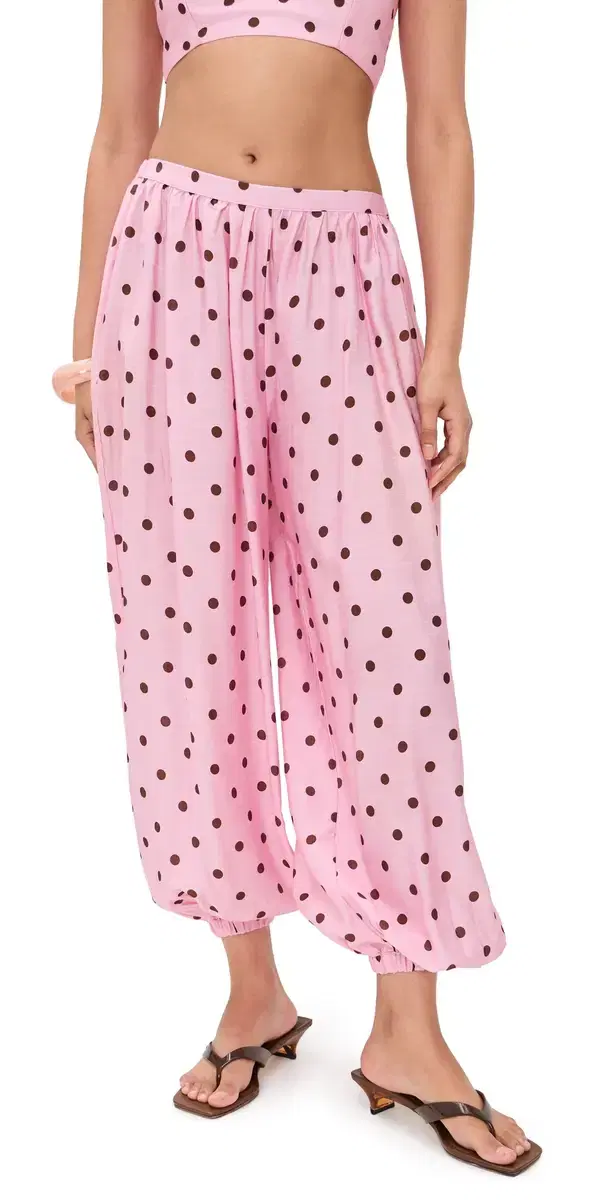 Klea Balloon Pants usk/Choc Polka