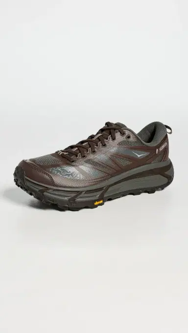 Hoka Mafate Speed 2 Sneakers Asphalt Grey/Walnut 7 | Thumbnail 2